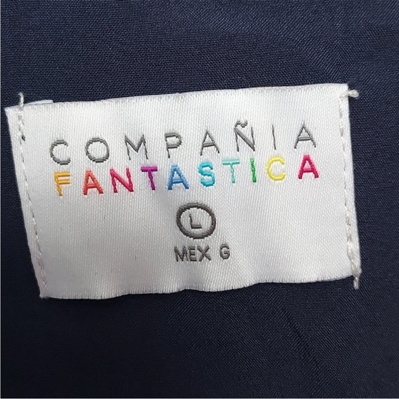 Compania Fantastica Sumo Cat Print Puffer Coat size Large - Picture 2 of 16